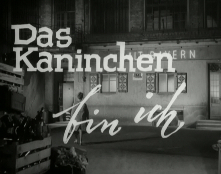 Just Screenshots: Das Kaninchen bin ich (1965 Germany)